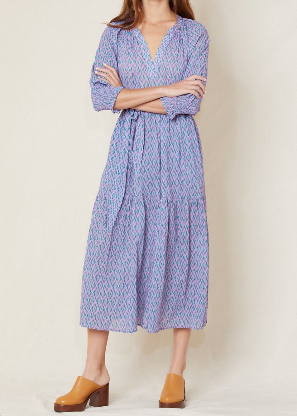 XIRENA Olsen Midi Dress in Bloomfield Size XS